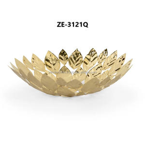 Frutero de Metal Moderno y Lujoso, Ecológico, con Forma Personalizada, Decorativo para Mesa, con Textura Artística para el Hogar - Product Image 3