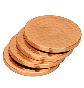 Admirable Design Glass <b>Coaster</b> Standard Quality Round Shape Metal <b>Gold</b> Finishing Mug Cup <b>Coaster</b> Available at Competitive Price - Product Image 6