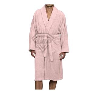 Factory Direct Unisex Terry <b>Bathrobe</b> 100% Cotton-Soft and Absorbent Customizable <b>for</b> Hotels Resorts Spa Home Use <b>for</b> <b>Men</b> & Women - Product Image 1