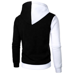 Sweat à capuche personnalisé avec logo, en molleton 100 % coton de haute qualité pour homme, collection hiver 2025, avec poche, quantité personnalisable - Product Image 4