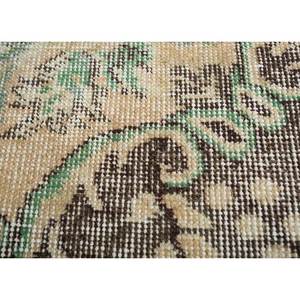 Alfombra de Lana Anudada a Mano de Gran Tamaño, Diseño de Medallón Rojo y Naranja, para Sala de Estar, Pasillo Rectangular, Modelo Pae-3305 - Product Image 3