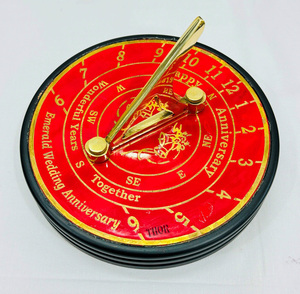 ของขวัญครบรอบนาฬิกาแดดสำหรับเขาหรือนาฬิกาแดดของเธอของขวัญที่ไม่ซ้ำกันสำหรับสามีหรือภรรยาชาย1st วันครบรอบแต่งงาน - Product Image 6