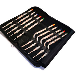 Juego de 10 Osteótomos Dentales para Levantamiento de Senos, Instrumentos Manuales de Acero Inoxidable Japonés con Punta Convexa Desplazada - Product Image 3