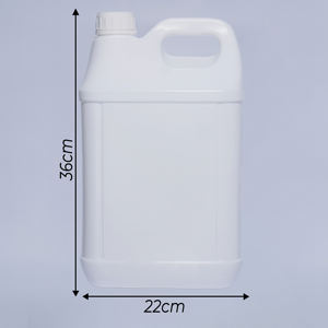 Bidón de Plástico Blanco de 4L para Gasolina y Agua, Tanque de Combustible de Plástico, Bidón de Plástico HDPE Personalizado - Product Image 2