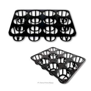 Plateau de semis d'orchidées en plastique de haute qualité, 12 trous |   Plateau de germination pour orchidées, léger, écologique et durable - Product Image 4