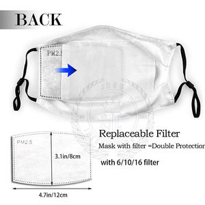 Couvre-visage en coton doux promotionnel pour la marque de l'entreprise Logo personnalisé Mode et respirant Haute qualité Fabriqué au Pakistan - Product Image 5