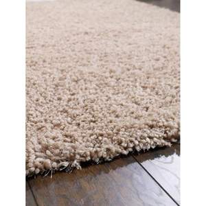 Tapis de salon en peluche Chicago Latte Shaggy, fabriqué à la machine, en polyester, tapis de couloir - Product Image 2