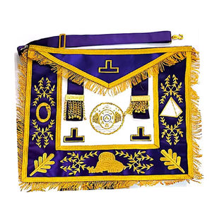 Regalia maçonnique de qualité supérieure Candidat maçon outils de travail tablier bleu Maçonnique Regalia Grand Lodge Candidat Maçonnique Regalia - Product Image 1