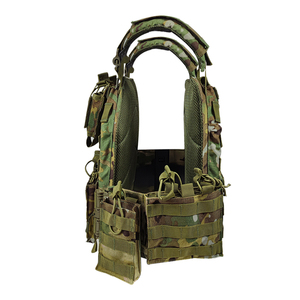Chaleco táctico multifuncional Traje de camuflaje de nylon con chaleco táctico resistente a perforaciones de alambre de acero de liberación rápida - Product Image 6