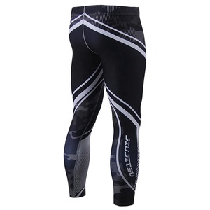 Nouveauté, leggings de sublimation pour hommes, pantalon de compression à grappling MMA BJJ, guêtres sublimées - Product Image 2