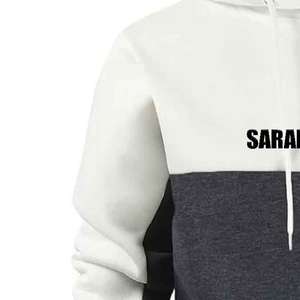 Sudadera con Capucha para Hombre, con Cremallera, 100% Algodón, Primavera Otoño, Sudadera Bordada y Sudaderas Deportivas para Moda - Product Image 6