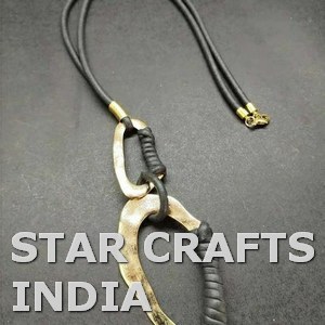Pieza de collar de diseñador más popular de madera y resina, accesorios de joyería del exportador/fabricante indio STAR CRAFTS INDIA - Product Image 4