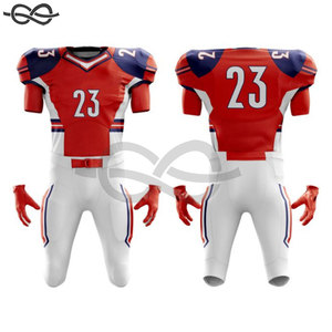 Color personalizado uniforme de fútbol americano de buena calidad uniforme de fútbol americano de Calidad única al por mayor de fútbol personalizado - Product Image 3