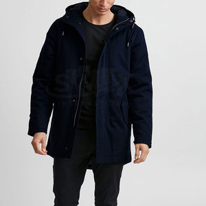 เสื้อปาร์กาหางปลาสำหรับผู้ชายเสื้อปาร์กาแบบมีโลโก้ออกแบบได้ตามต้องการ - Product Image 3