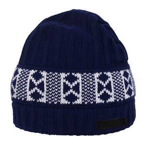 Gorro cálido de invierno con estampado de logotipo personalizado de alta calidad, patrón de punto, ropa de calle con bordado a mano para escenas de viaje - Product Image 1