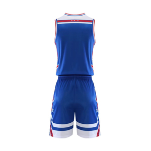Venta caliente nuevo estilo OEM diseño uniformes de baloncesto transpirable y cómodo tela hombres uniformes de baloncesto conjuntos - Product Image 2