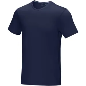เสื้อยืดออร์แกนิค Azurite สำหรับผู้ชาย แขนสั้น เสื้อผ้าส่งเสริมการขาย - Product Image 4