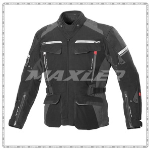Nouvelles vestes de moto de style moderne, vestes de protection doublées, vestes textiles pour motards, vestes textiles longues de haute qualité - Product Image 1