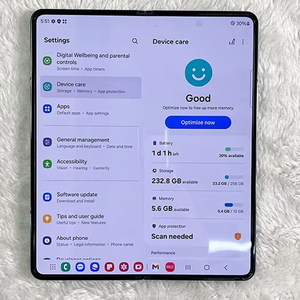 Màn Hình Lớn Có Thể Gập Lại Điện Thoại A + Cho Samsung Z Fold4 Di Động 256Gb512GB 12G RAM Mở Khóa Chúng Tôi Phiên Bản Di Động - Product Image 2