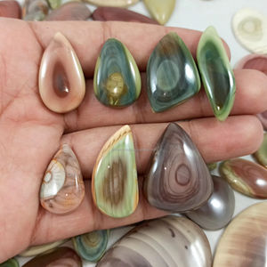 Natural Imperial Jasper Cabochon Healing Crystal Wholesale Bulk Loose Gemstone <b>Chakra</b> Spiritual Reiki Raw - Product Image 6