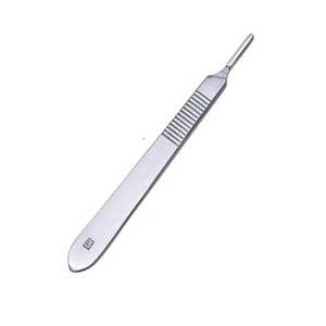 Manche de scalpel de qualité médicale n°3 3 poignées réutilisables en acier inoxydable pour lames chirurgicales - Product Image 6