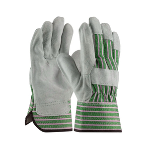 Gants de travail en cuir personnalisés avec prix de gros transfert de chaleur imperméable coton doux gants en cuir pour hommes - Product Image 2