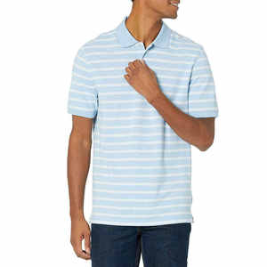 Polo homme tendance personnalisé, couleur unie, séchage rapide, confortable, manches courtes - Product Image 1