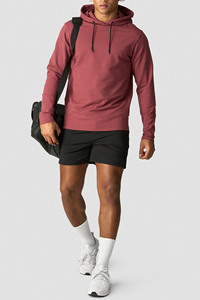 Sudadera con capucha de entrenamiento ligero de alto rendimiento para entusiastas del fitness Jersey de entrenamiento transpirable y de secado rápido para hombres y mujeres - Product Image 5