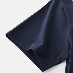 Conjunto de Camiseta y Pantalones Cortos Casuales de Verano para Hombre, Transpirables, 100% Algodón - Product Image 2