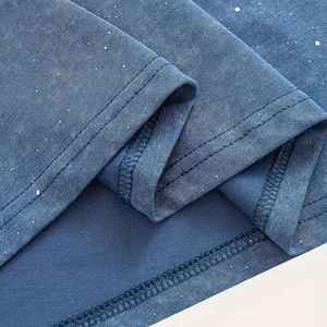 T-shirt pour homme avec strass, haut décontracté élégant, coupe ample, coton doux, matière confortable, t-shirt avec strass - Product Image 6