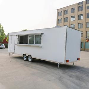 Meilleur prix de gros aux États-Unis : Camions de restauration mobiles en aluminium et fibre de verre, camions de restauration rapide, remorques à barre de remorquage pour snacks, à vendre - Product Image 6