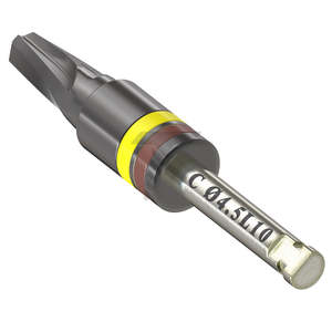 Taladros de tapón integral cónico DLC 02, 8mmX04.5mm, código de color marrón hecho de acero inoxidable con revestimiento de carbono DLC - Product Image 4