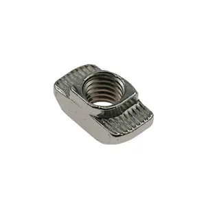 Hammer - type nut for industrial aluminium profiles slot 10, step height 3 mm 10.19.10.M8T