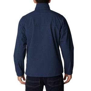 Veste Softshell Slim Fit avec poche zippée sur le devant, couleur marine - Product Image 2