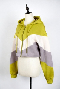 เสื้อฮู้ดครอปท็อปผู้หญิงแบบลำลอง เสื้อฮู้ดและเสื้อสเวตเชิร์ตผู้หญิงแบบสวมหัว ทรงโอเวอร์ไซส์สำหรับผู้หญิง - Product Image 5