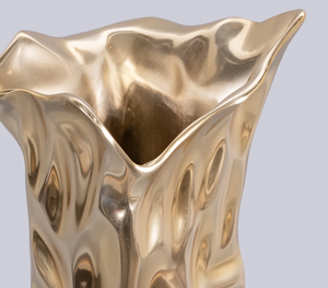 Helm of Heron <b>Bud</b> <b>Vase</b> Modern Stainless Steel & <b>Glass</b> <b>Vase</b> Metal Butterfly Floral Embellishment Luxury Decorative Flower <b>Vase</b> - Product Image 5