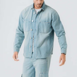 Camisas Casuales de Hombre de Algodón de la Mejor Calidad, de Manga Larga, Tejidas, Transpirables, de Satén, con Logotipo Personalizado - Product Image 2