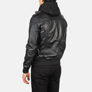 Pakistani Wholesale Canvas Leather <b>Jackets</b> OEM Design Waterproof Eco-Friendly High Street Style <b>Men's</b> Motorbike <b>Jackets</b> - Product Image 5
