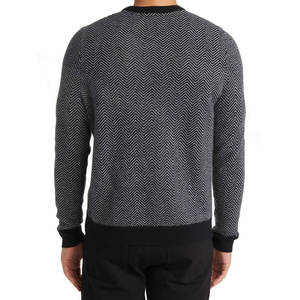 Haute qualité hommes respirant pull tricot hommes pull tricots hiver tricoté coton pull hommes - Product Image 4