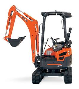 Miniexcavadora Kubota Usada, Excavadora Hidráulica Compacta para Construcción, Jardinería, Agricultura y Movimiento de Tierras - Product Image 2