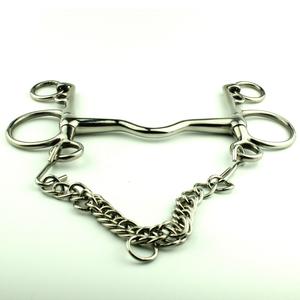 Nuevo Diseño Cómodo de Bocado de Acero Inoxidable Pelham y Weymouth para Entrenamiento de Equitación y Competición, Equipo Ecuestre - Product Image 3