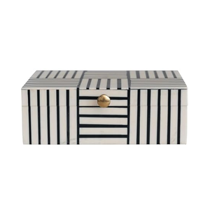 Joyero MOP de buena calidad con logotipo personalizado, joyero de hueso Natural de la mejor calidad para fiesta, pendiente, collar, joyero - Product Image 5