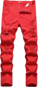 Pantalones vaqueros de servicio OEM de último diseño para hombre, pantalones vaqueros cómodos de calidad superior con diseño personalizado para hombre - Product Image 2