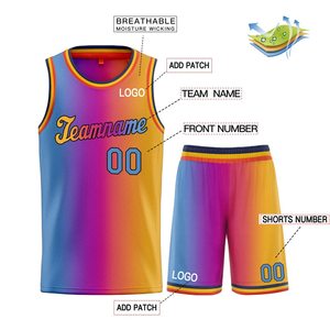 Uniformes de basket-ball unisexes à séchage rapide de haute qualité, ensembles imprimés par sublimation personnalisée, conception respirante avec logo, vente en gros directe - Product Image 3