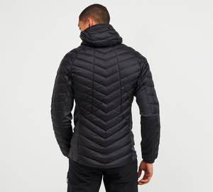 Veste d'hiver pour homme, décontractée, à capuche, épaisse, coupe-vent, avec fermeture éclair, veste matelassée chaude pour l'extérieur - Product Image 2
