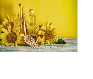 Huile de cuisson de tournesol biologique raffinée 100% huile hydrogénée standard disponible dans un emballage en plastique ou en bouteille en verre en vrac - Product Image 1