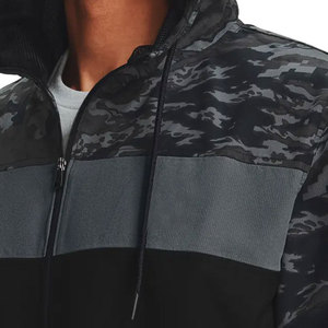Chaqueta de nailon con capucha transpirable y ligera con cuello levantado para hombre, cortavientos informal para deportes de invierno, cortavientos Formal - Product Image 5