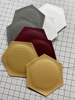Tendance véritable cuir de vachette plateau à manger tapis doux Style occidental cheveux fourrure thé caboteur chambre décoration artisanale verre thé