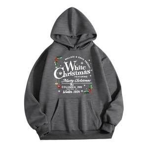 Sudadera Navideña Blanca con Tema Navideño, Cálida y Acogedora para Hombre y Mujer - Product Image 6