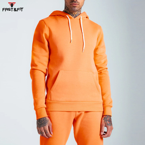 2025ชุดวอร์มเข้ารูปสำหรับผู้ชายชุดออกกำลังกายสีตัดกันโลโก้กำหนดเองได้ - Product Image 3